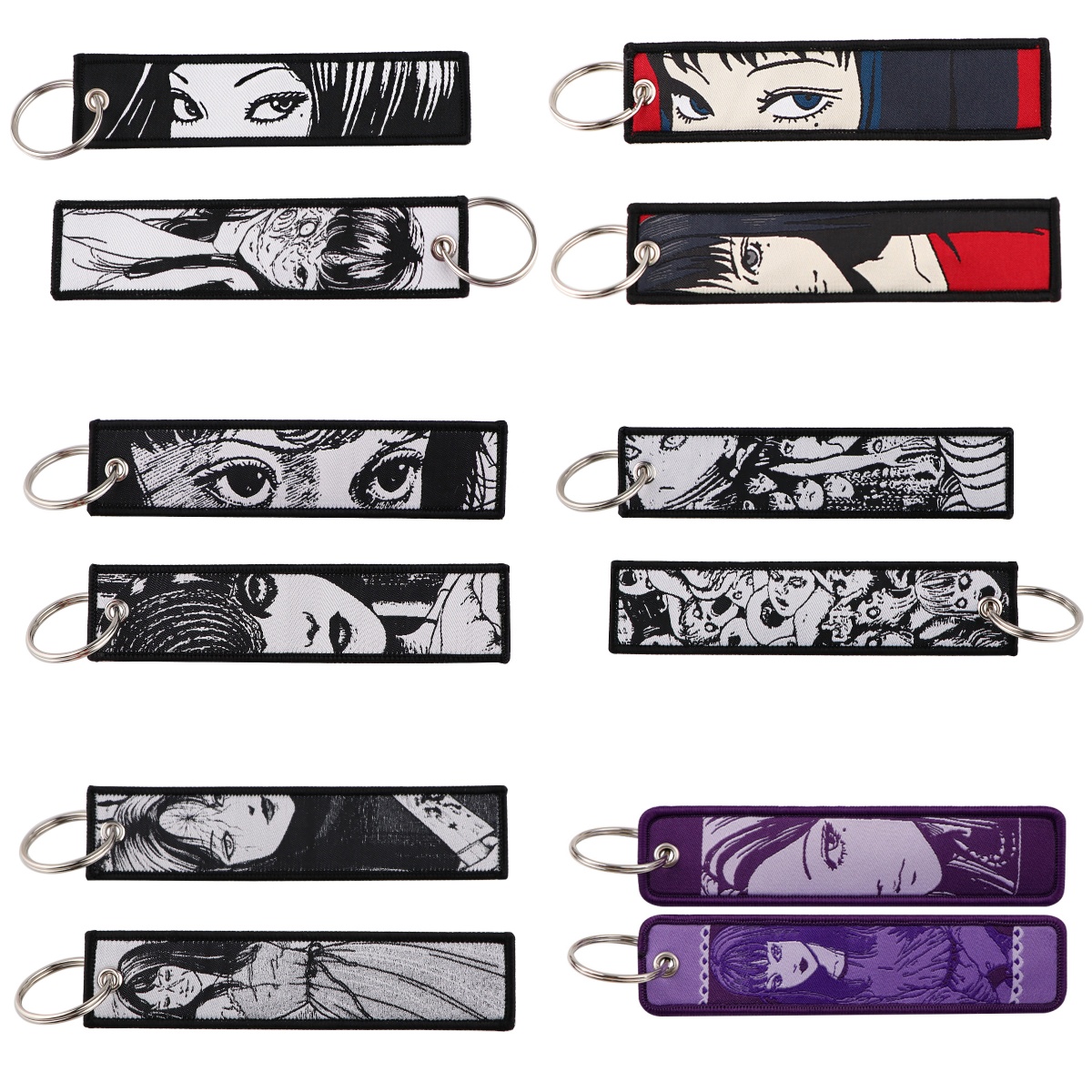 Embroidery Bag - 1 szt. Retro Horror Lady Cartoon