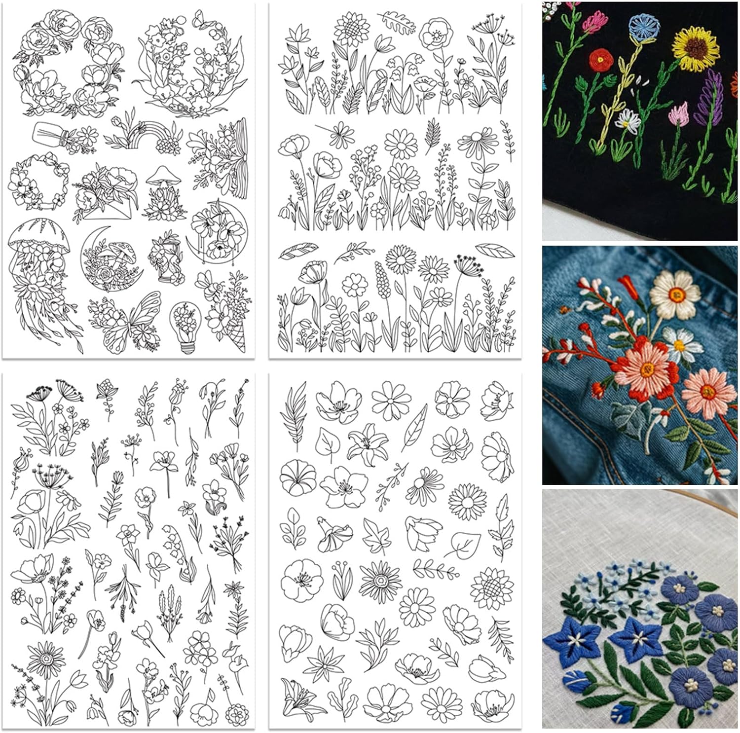 4 arkusze rozpuszczalnych w wo – Embroidery Meaning recenzja i cena