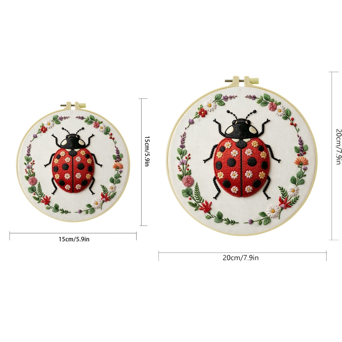 1 zestaw do samodzielnego haft – Embroidery Lady Bug recenzja i cena