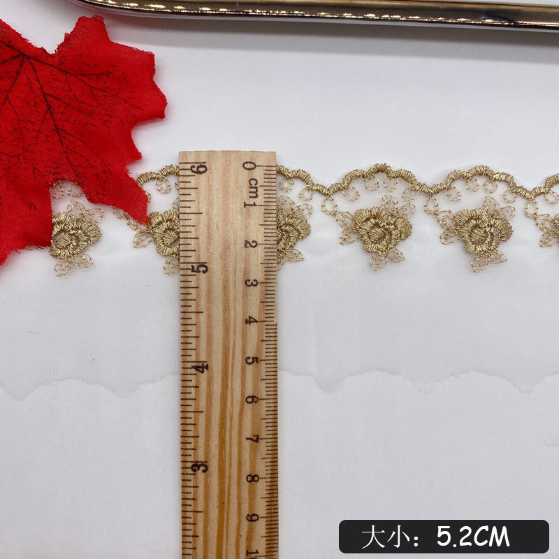 Złota nitka, haftowane róże, s – Embroidery Rose recenzja i cena